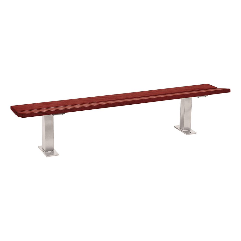 Banquette Pagode RAL7044 - lasuré acajou - PROCITY - 299193.7044.ACAJ