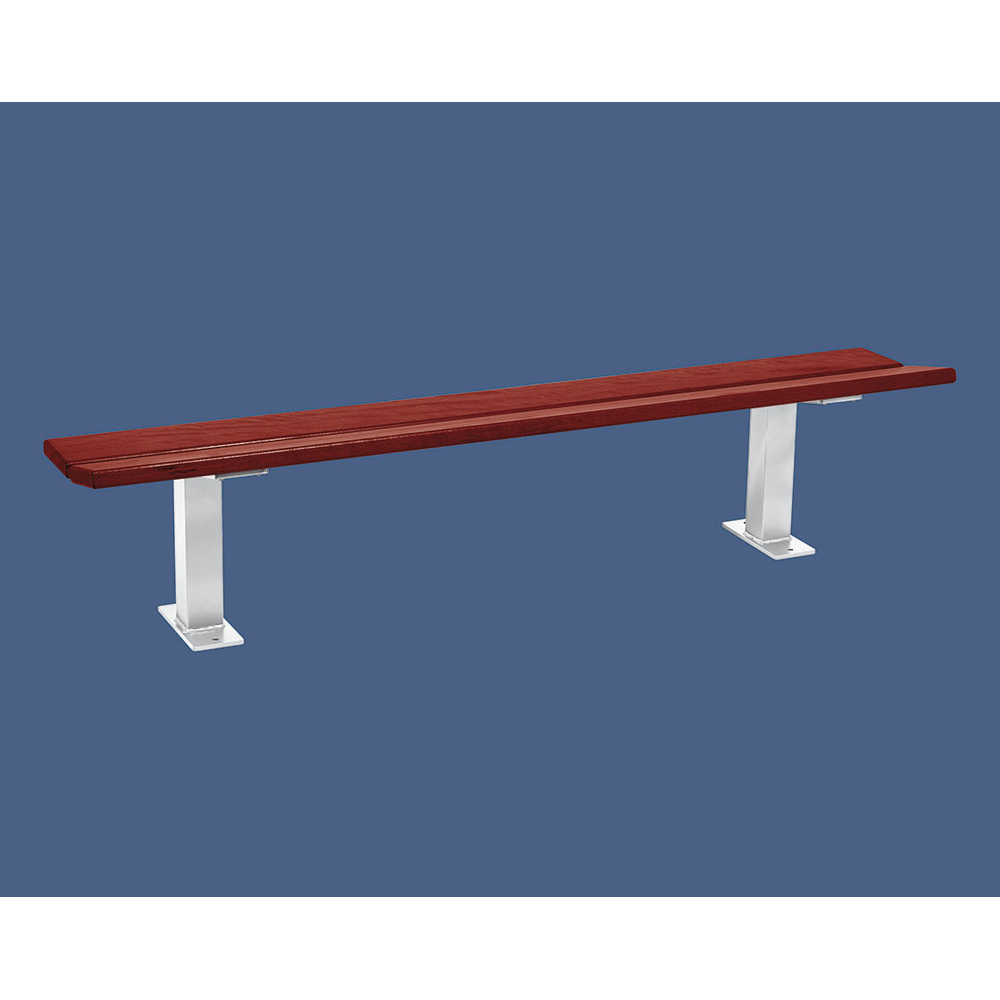 Banquette Pagode RAL9010 - lasuré acajou - PROCITY - 299193.9010.ACAJ