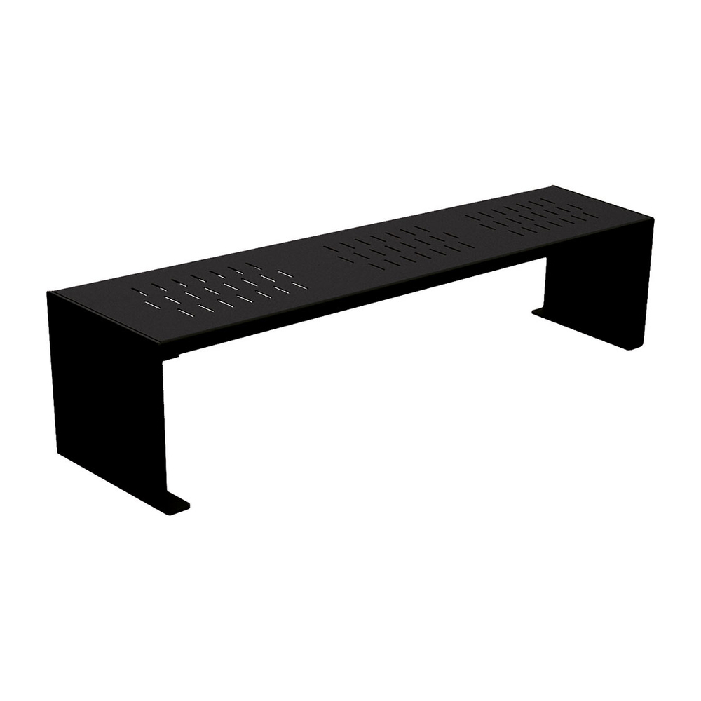 Banquette KUB acier RAL9005 - PROCITY - 306393.9005