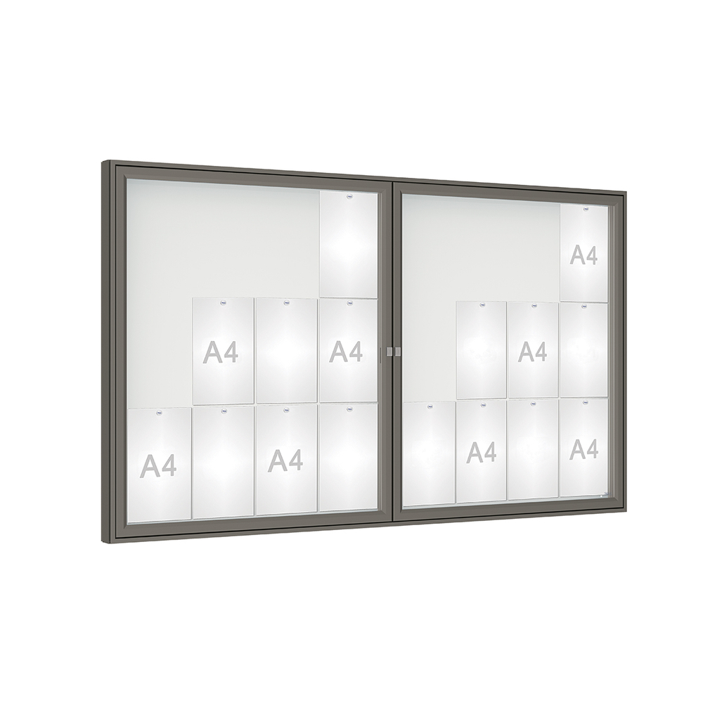 Vitrine 1000mm Gris PROCITY - 414021.GPRO