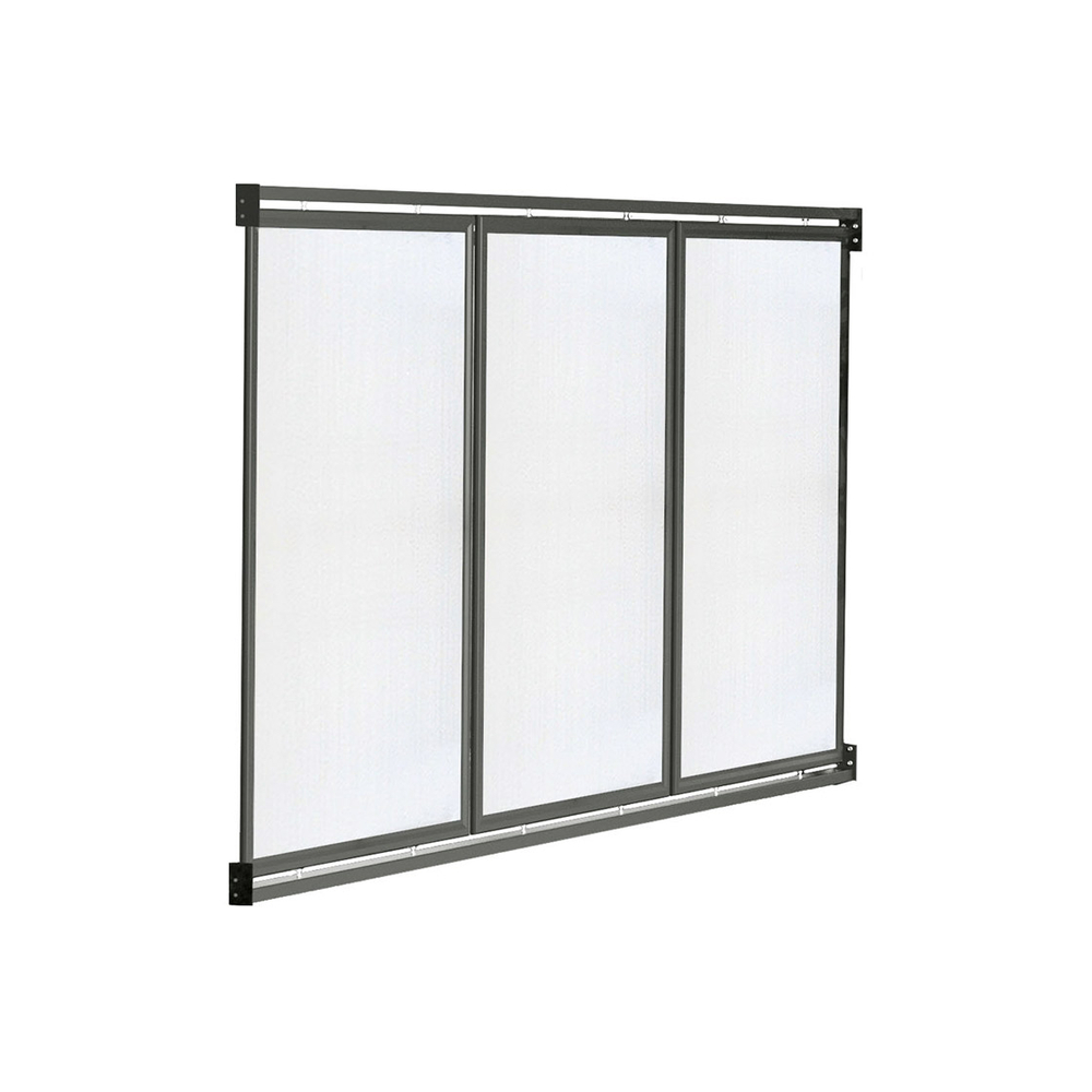 Bardages pour abri vélos et motos Voûte XXL Aspect Corten - Bardage latéral - PROCITY - 529073.S025