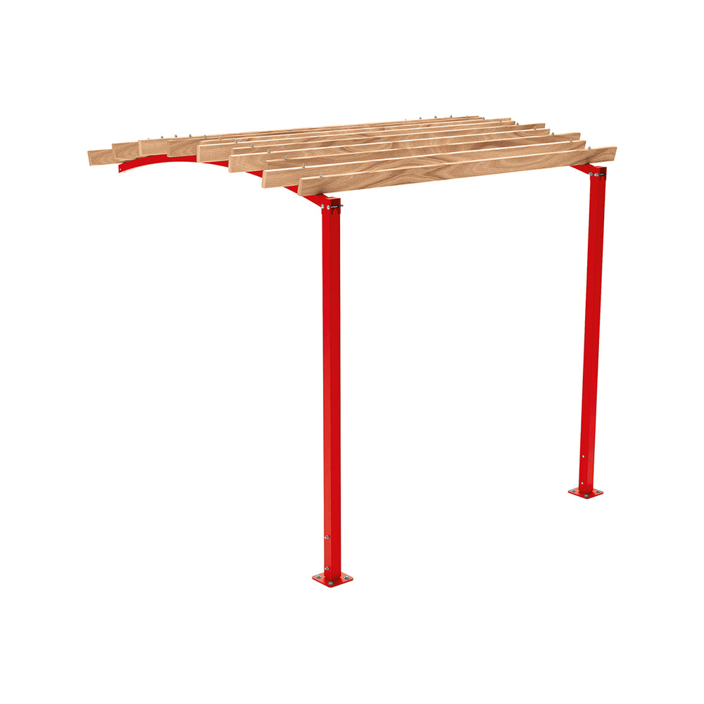 Pergola Océan RAL3020 - compl latéral - PROCITY - 529181.3020