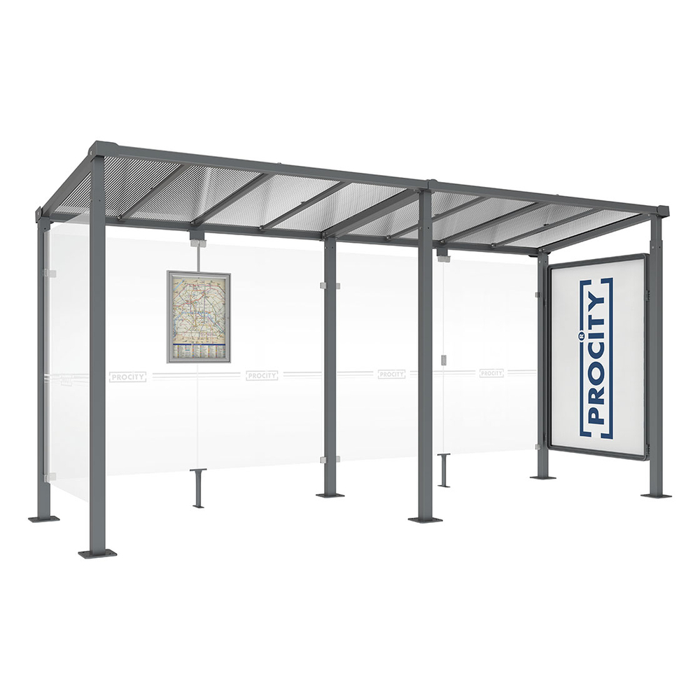 Station bus Milan Gris PROCITY - 529247.GPRO