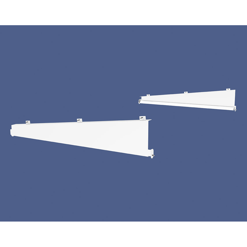 Coupe-vent latéraux pour abris Milan - la paire RAL9010 - PROCITY - 529407.9010