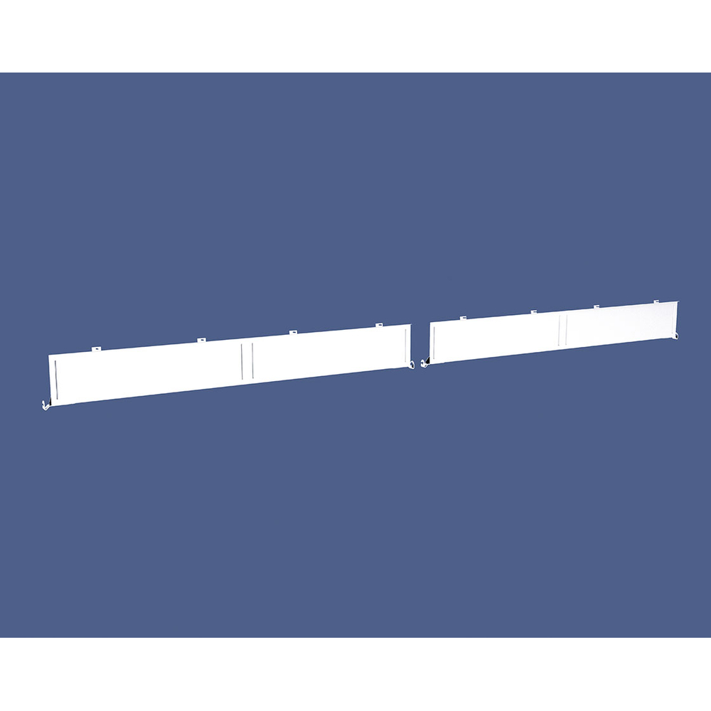 Coupe-vent face avant pour abris Milan RAL9010 - 5000 mm - PROCITY - 529409.9010