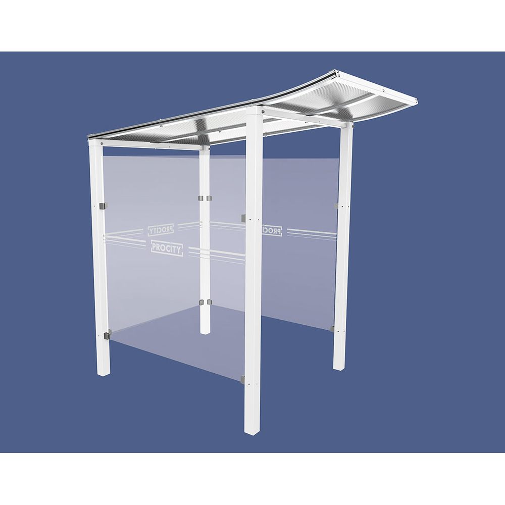 Abri caisse Modulo RAL9010 - 1300 - Scellement direct - PROCITY - 529770.9010