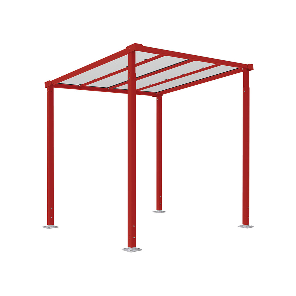 Passage couvert Milan RAL3004 - Module initial - PROCITY - 599800.3004