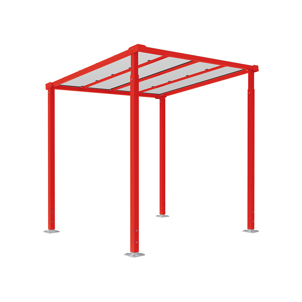 Passage couvert Milan RAL3020 - Module initial - PROCITY - 599800.3020