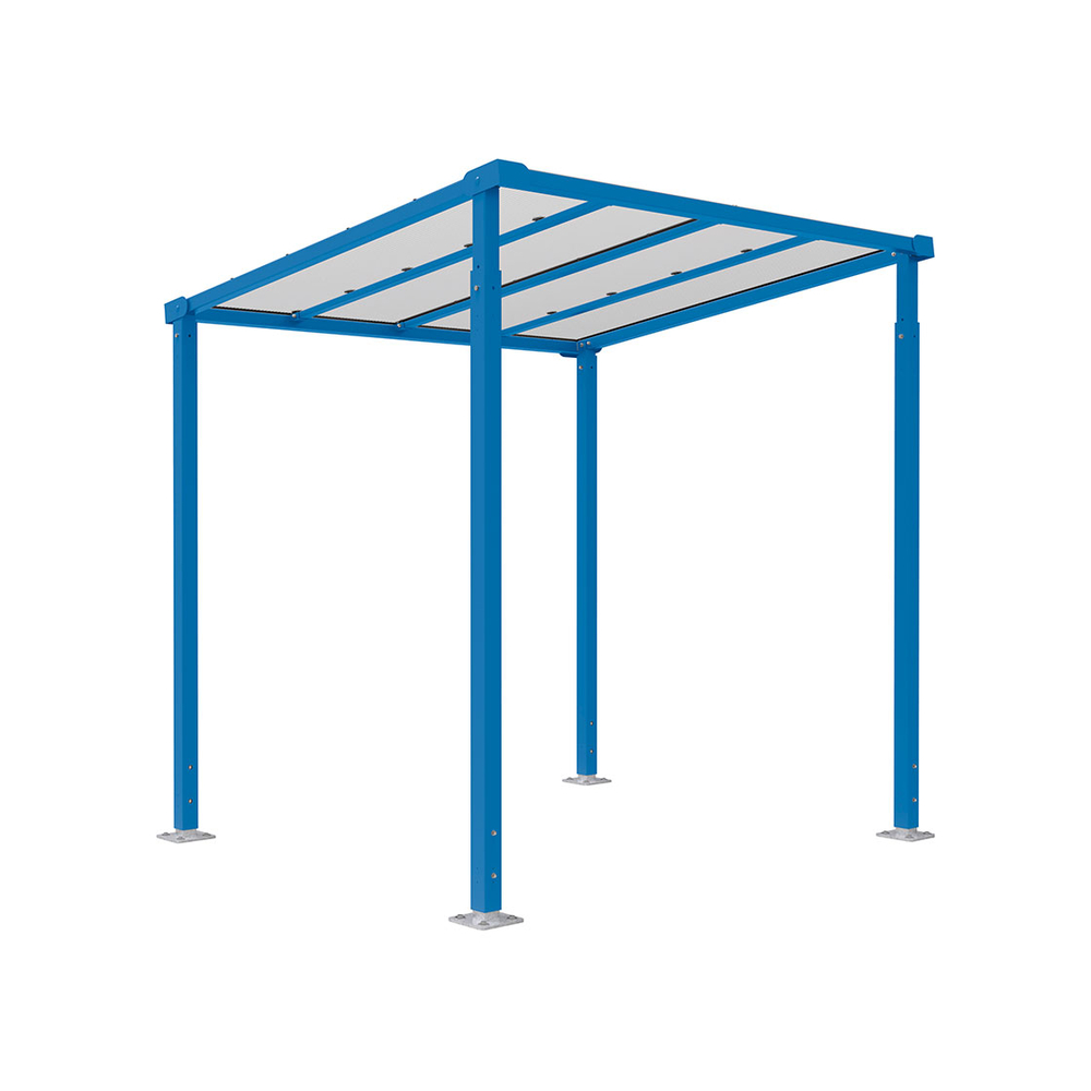 Passage couvert Milan RAL5010 - Module initial - PROCITY - 599800.5010