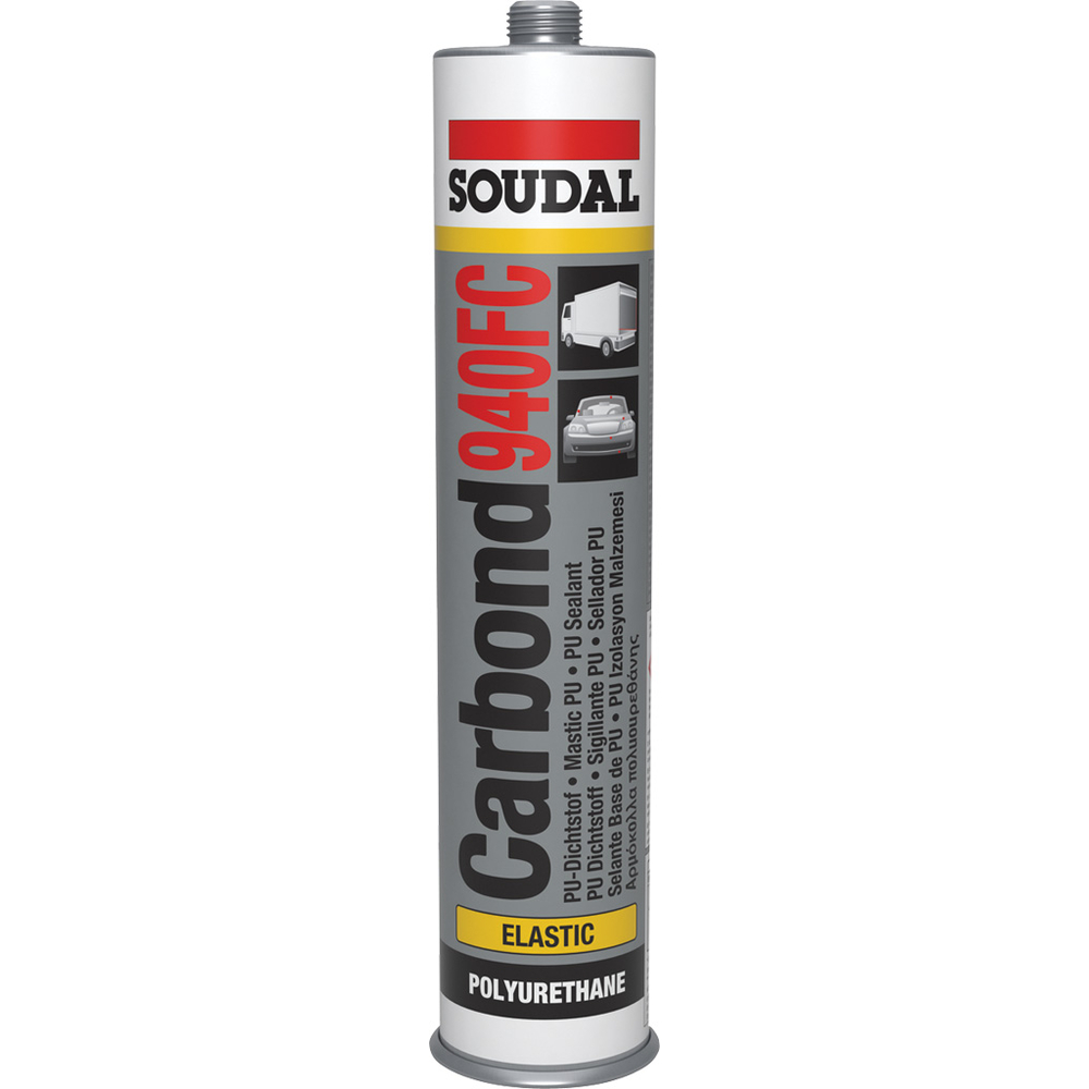 12 cartouches 310 ml carbond 940 fc noir - SOUDAL - 103445