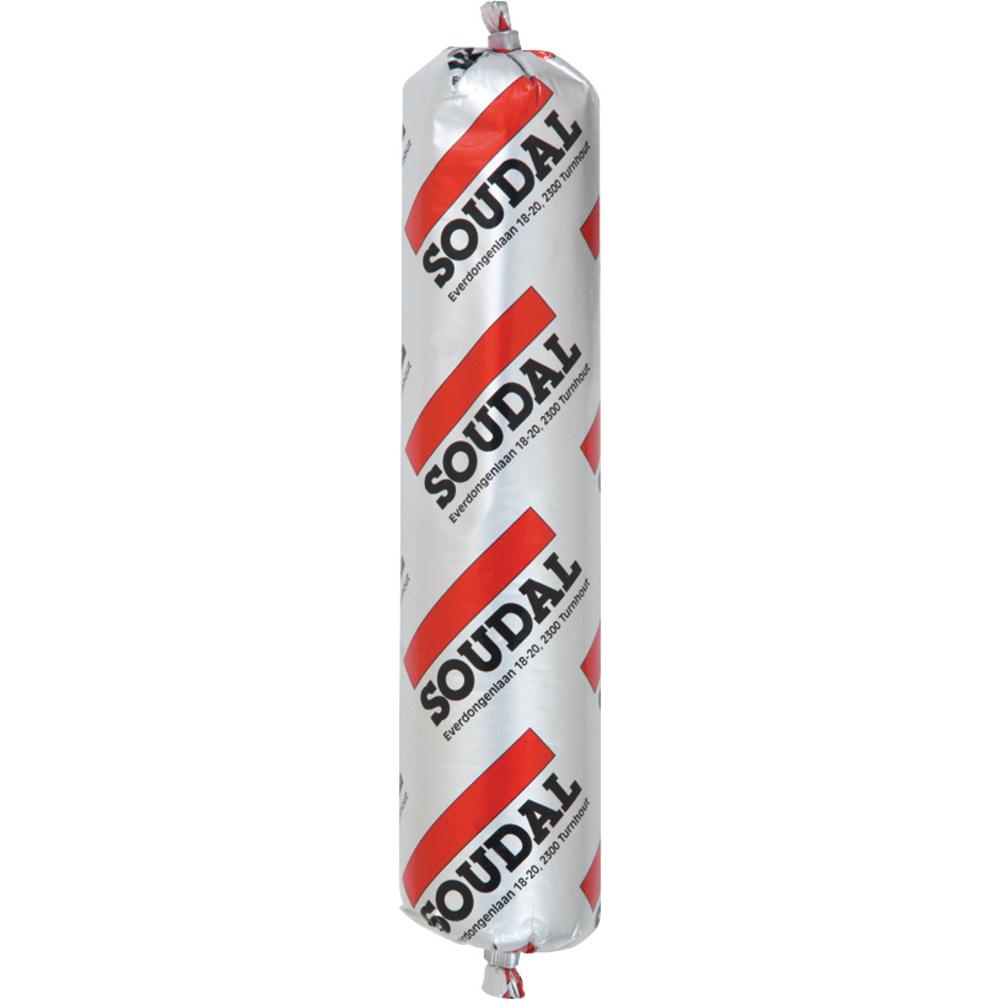 25 poches 400 ml mastic colle PU gris - SOUDAL - 111741