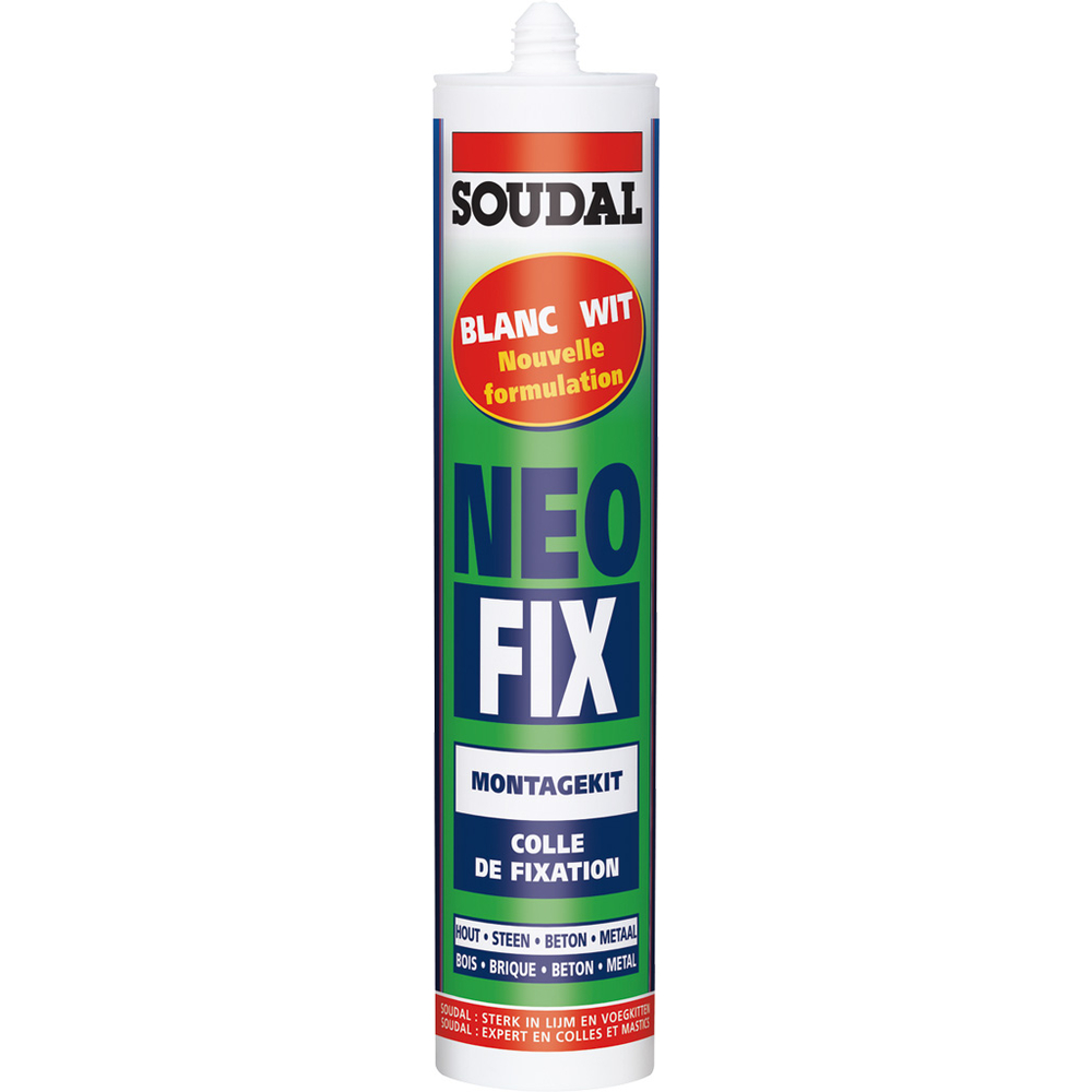 12 cartouches 310 ml neofix 48a blanc cassé - SOUDAL - 112023