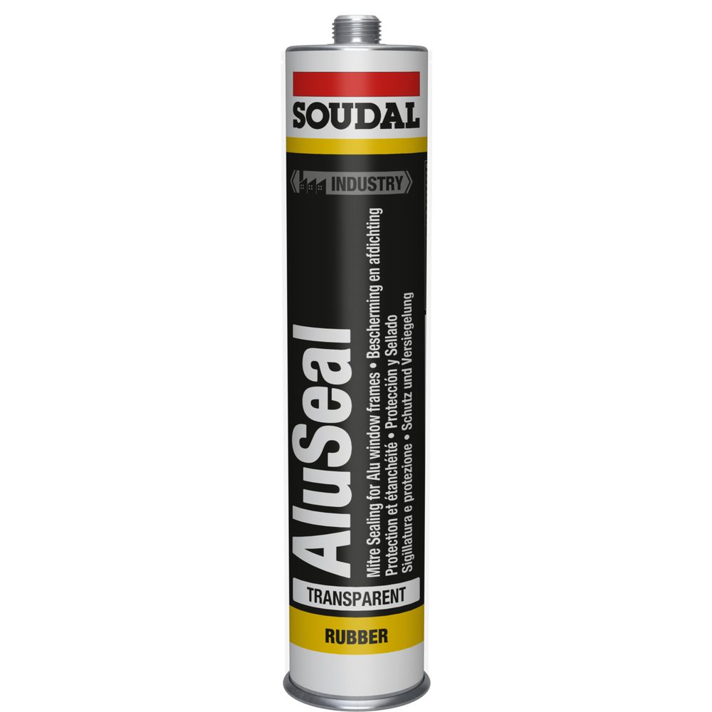 12 cartouches 310 ml aluseal transparent - SOUDAL - 128138