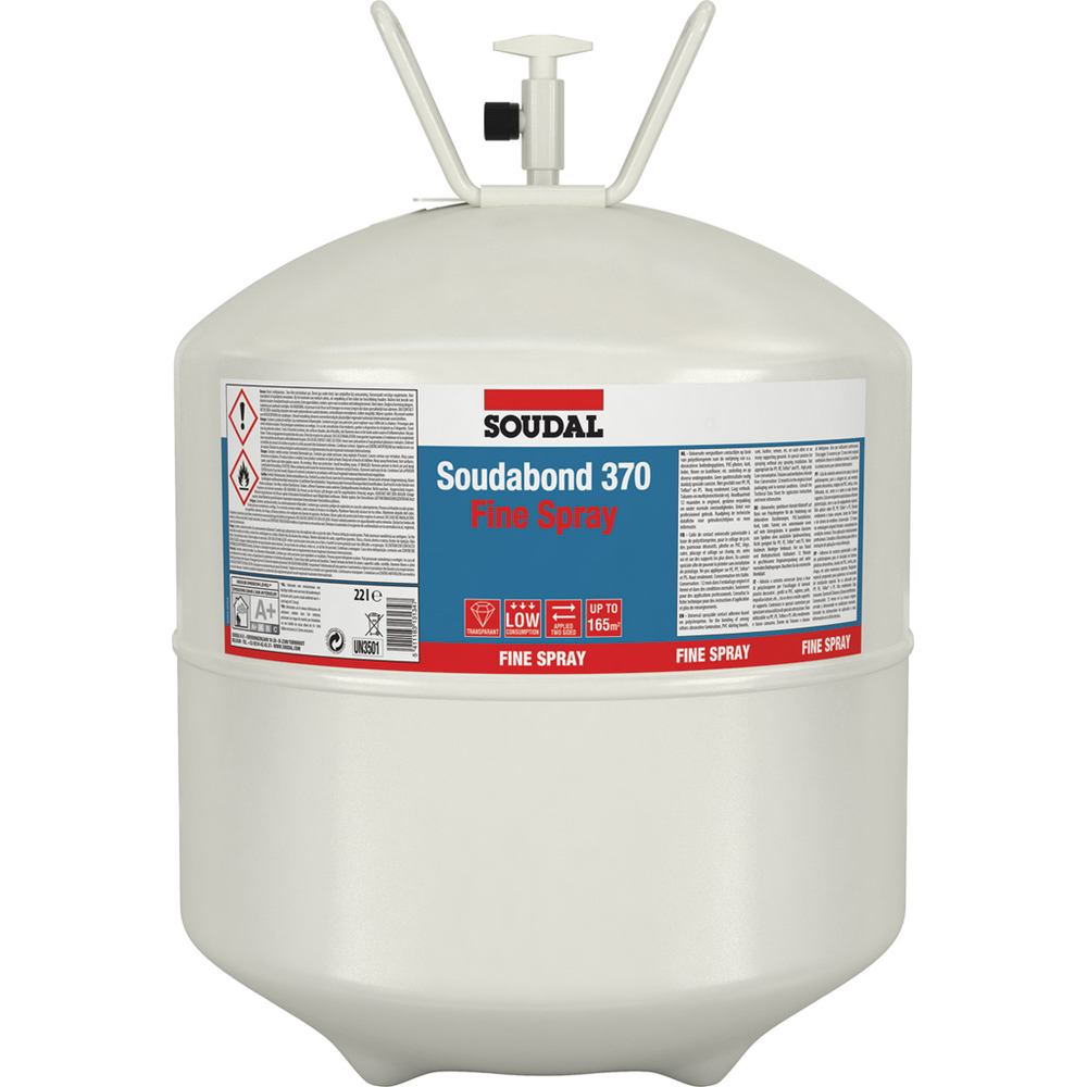 22,1L SOUDABOND 370 fine spray transparent - SOUDAL - 128508