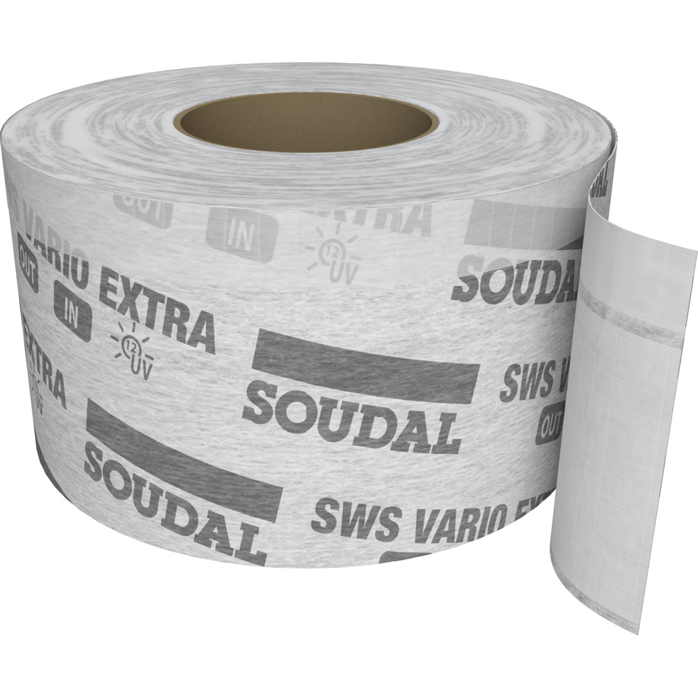 Bande d'étanchéité SWS vario extra 100 mm 8 rouleaux de 30m - SOUDAL - 157712