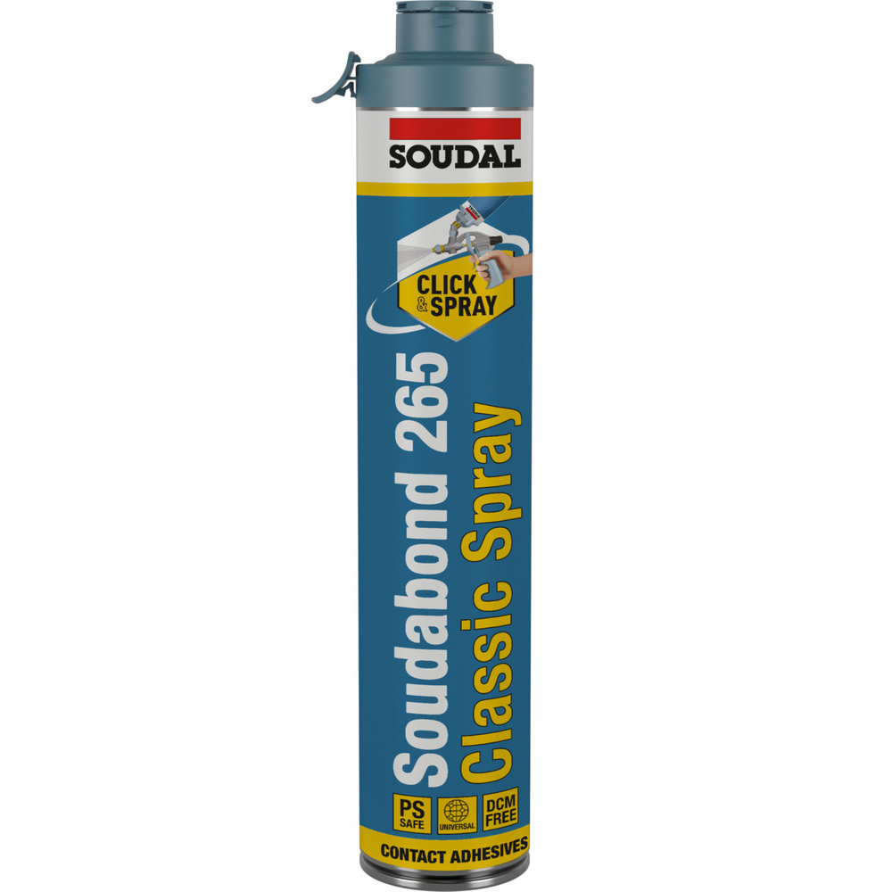12 aérosols 750ml de SOUDABOND 265 classic spray 265 cs - SOUDAL - 167505