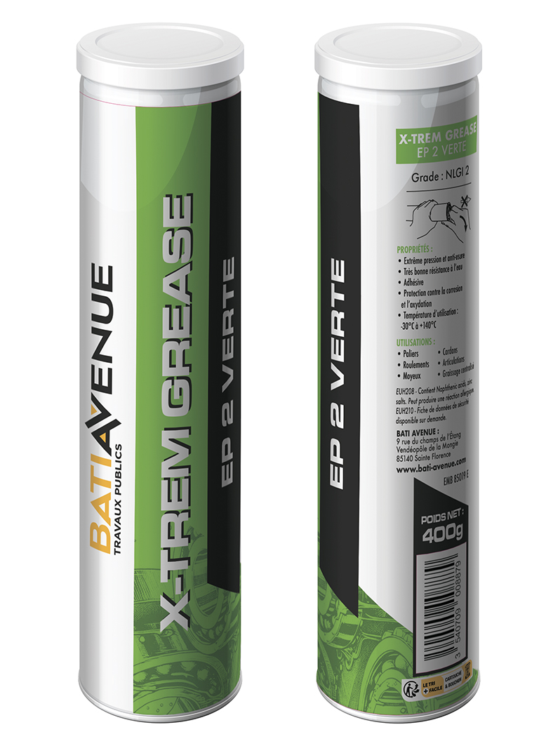 Graisse EP VERTE X-TREM GREASE - Tube