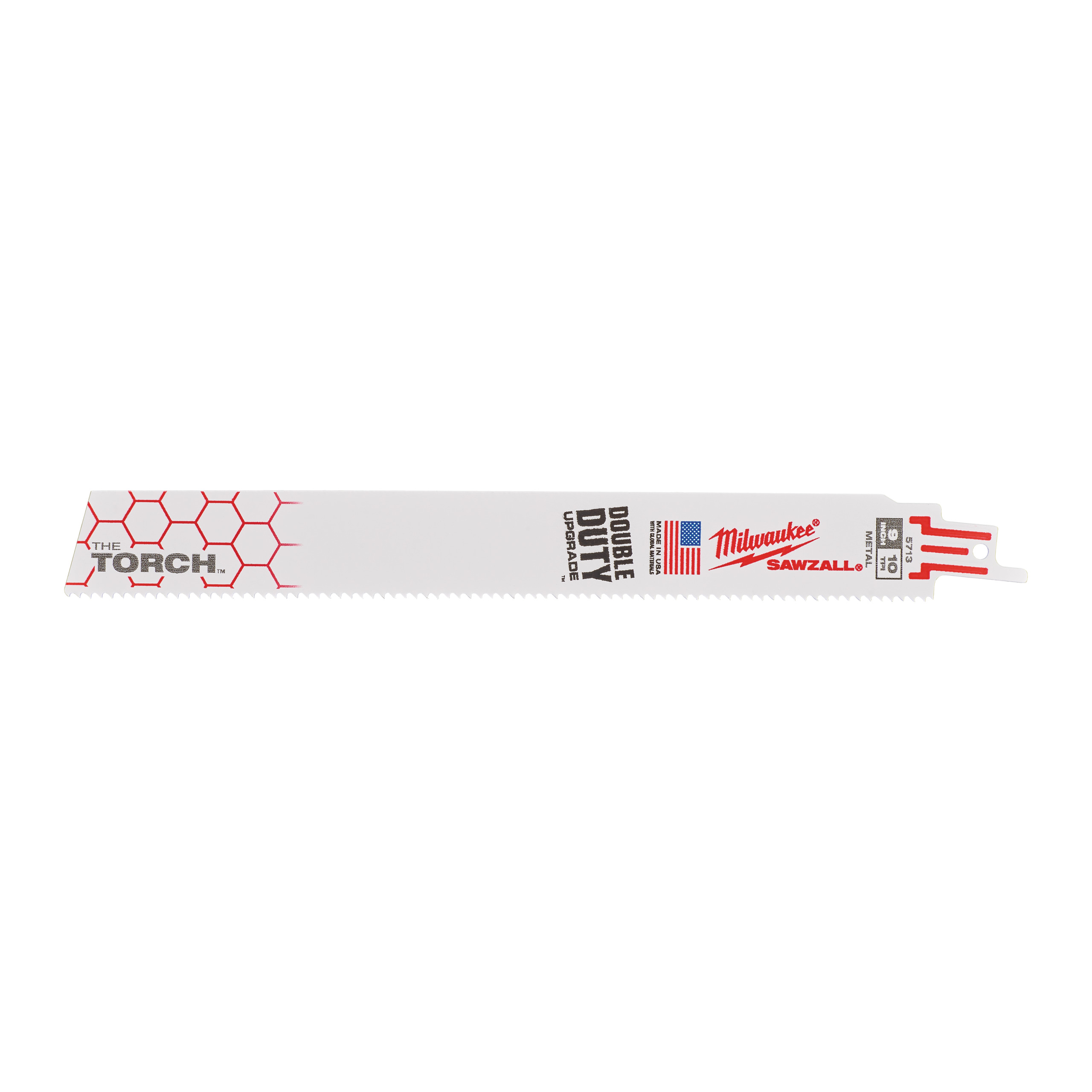 LAME SCIE SABRE TORCH 230MM (x5) MILWAUKEE ACCESSOIRES - 48005713