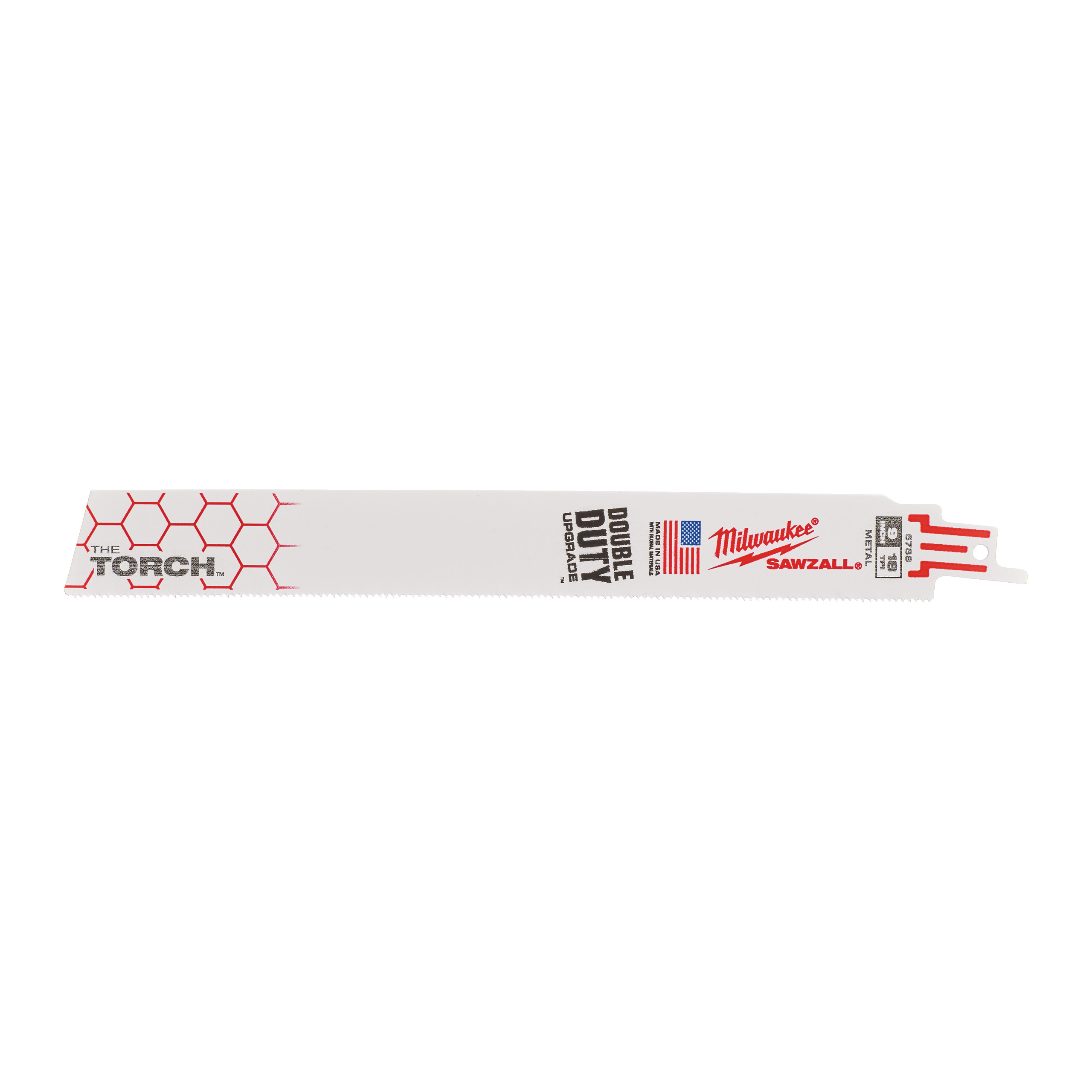 LAME SCIE SABRE TORCH 230MM (x25) MILWAUKEE ACCESSOIRES - 48008788