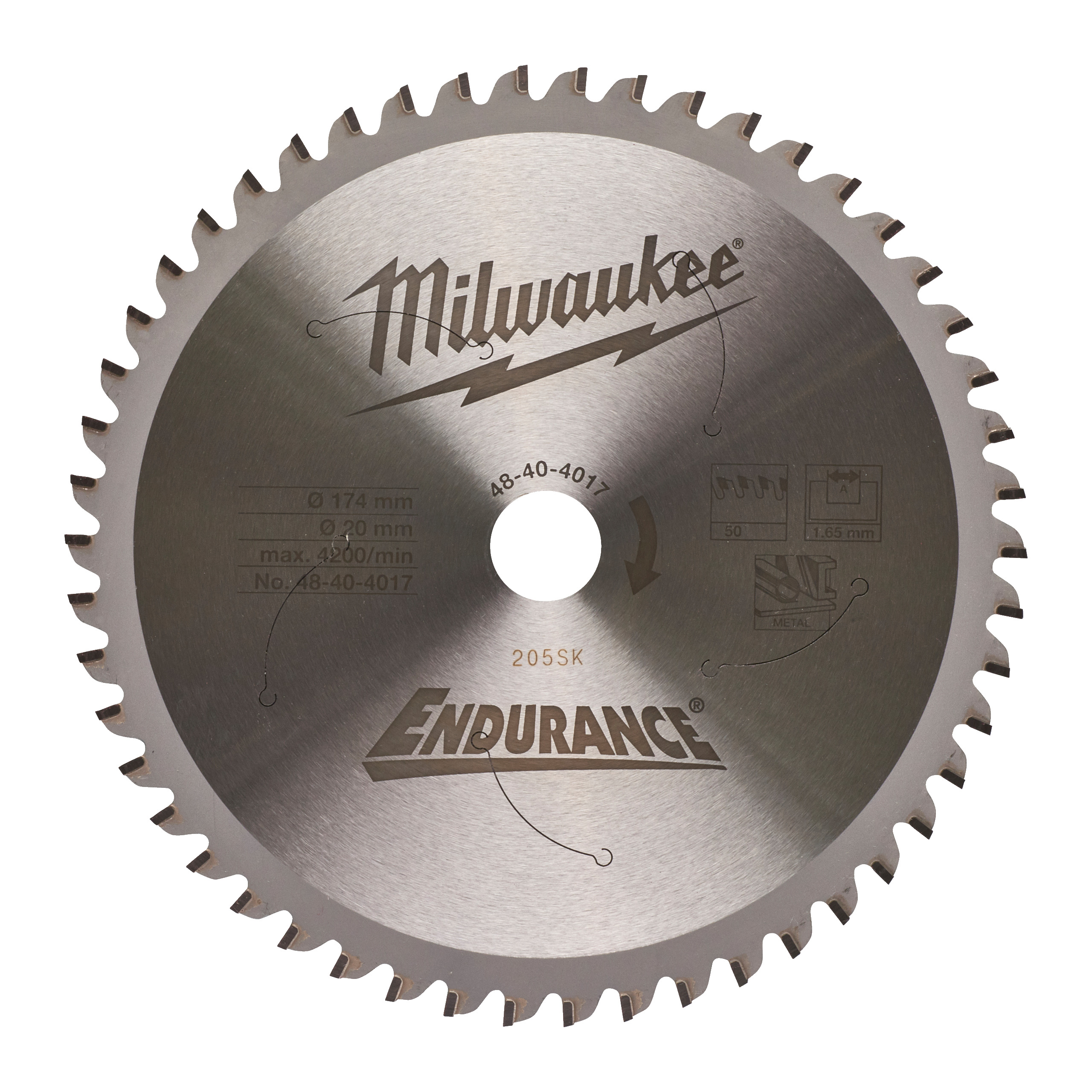 LAME SCIE METAL 174MM/50 DTS (x1) MILWAUKEE ACCESSOIRES - 48404017