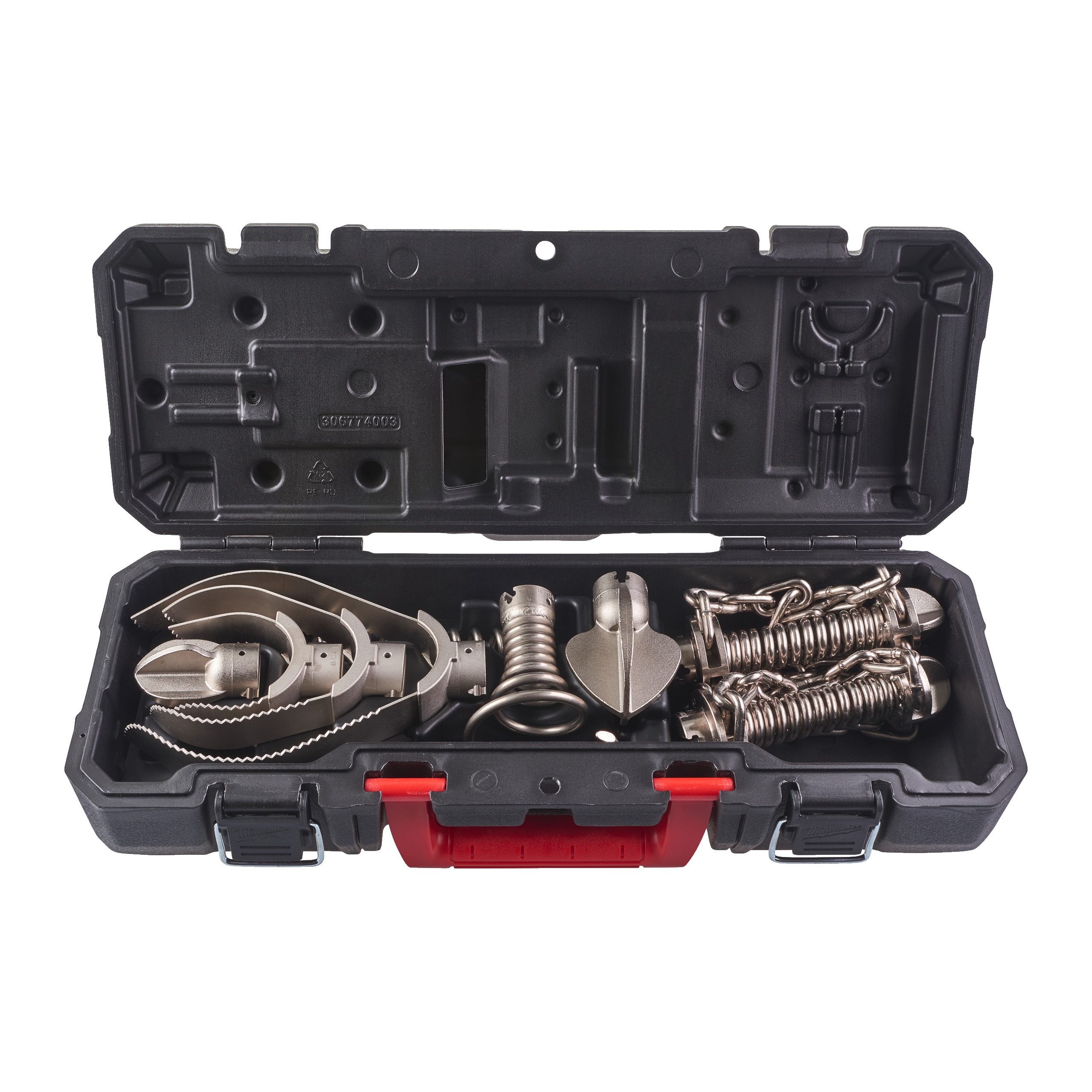  coffret de têtes pour cables de déboucheurs 16 & 20 mm MILWAUKEE - 48532840