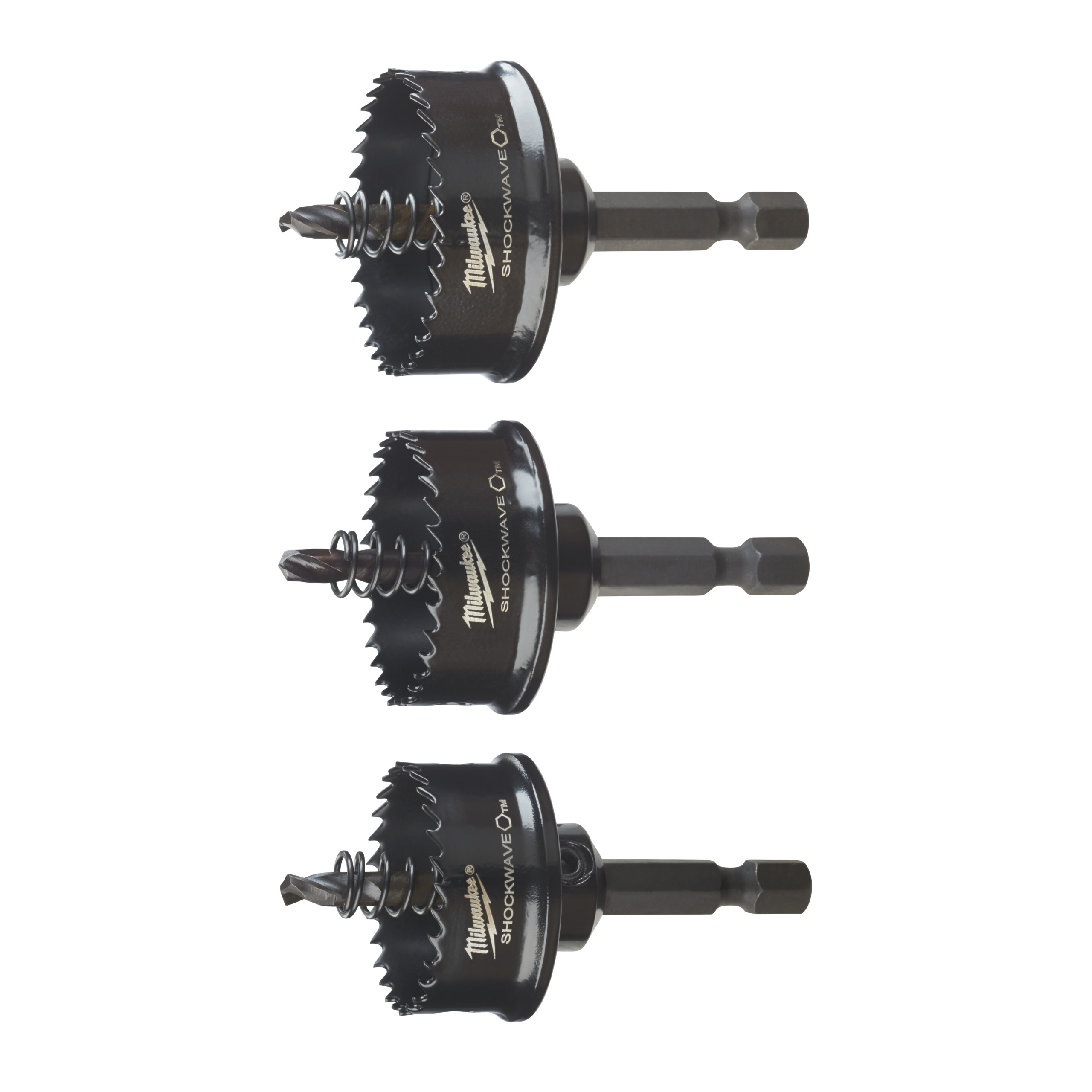 Set de scie cloches shockwave - 22 / 29/ 35 mm MILWAUKEE - 49224800