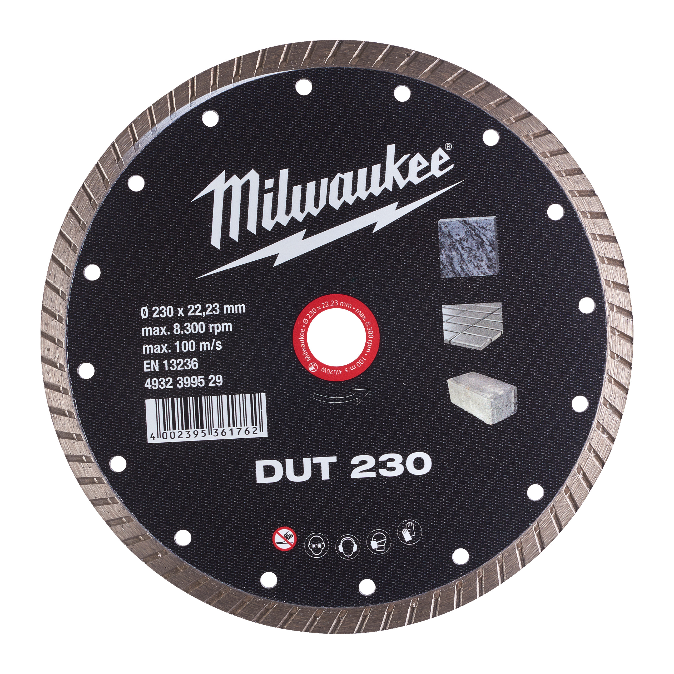 DISQUE DIAMANT DUT 230MM (x1) MILWAUKEE ACCESSOIRES - 4932399529