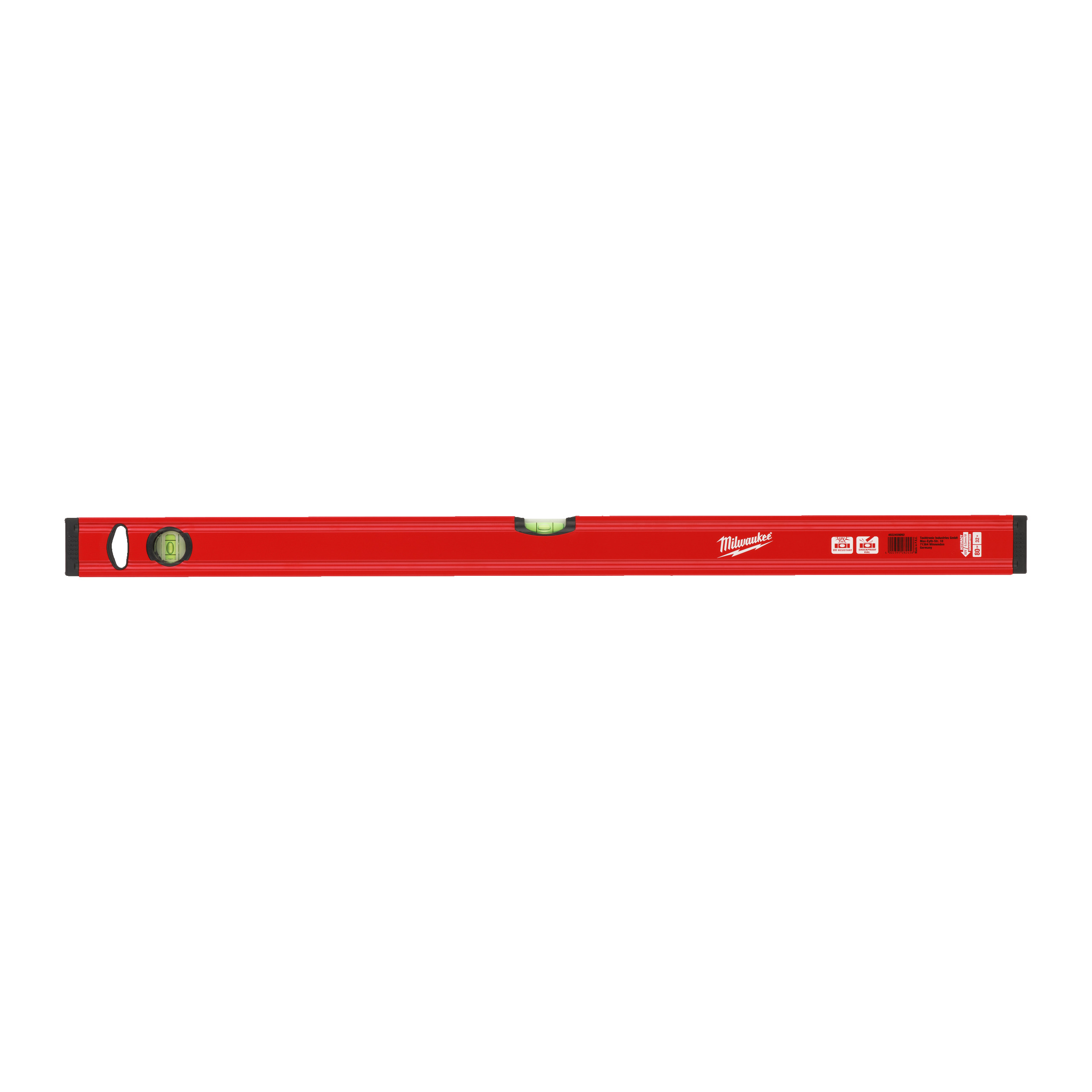 Niveau tubulaire SLIM 80 cm MILWAUKEE ACCESSOIRES - 4932459092