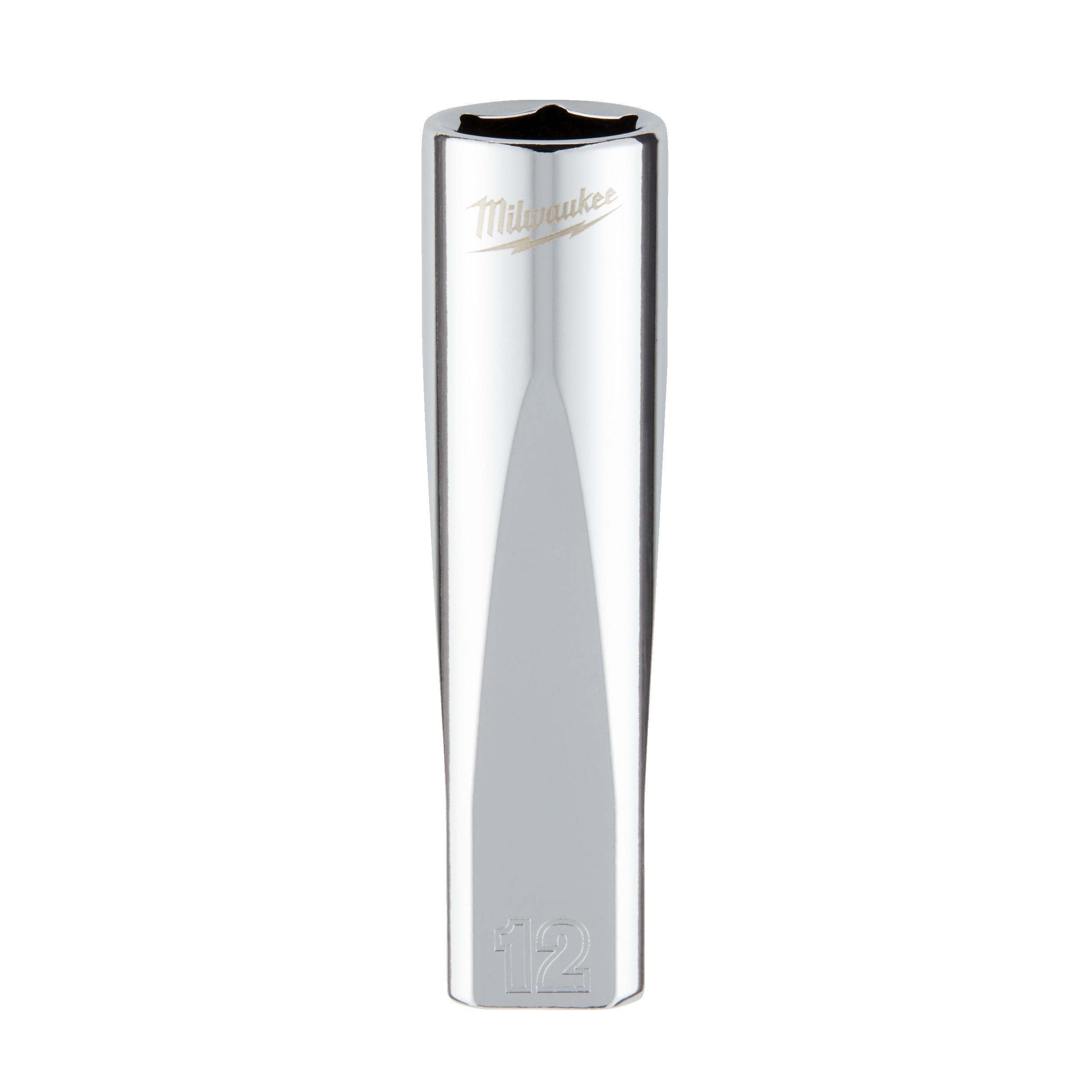 Douille a cliquet 3/8 longue 12 mm MILWAUKEE ACCESSOIRES - 4932478356