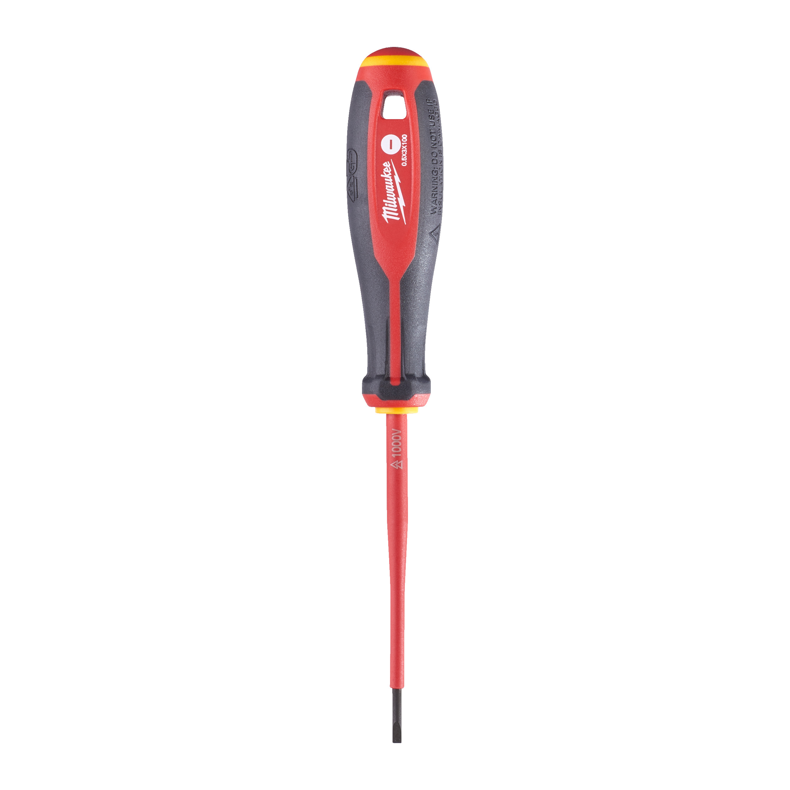 Tournevis trilobe vde, plat 0,5x3x100 MILWAUKEE ACCESSOIRES - 4932478713