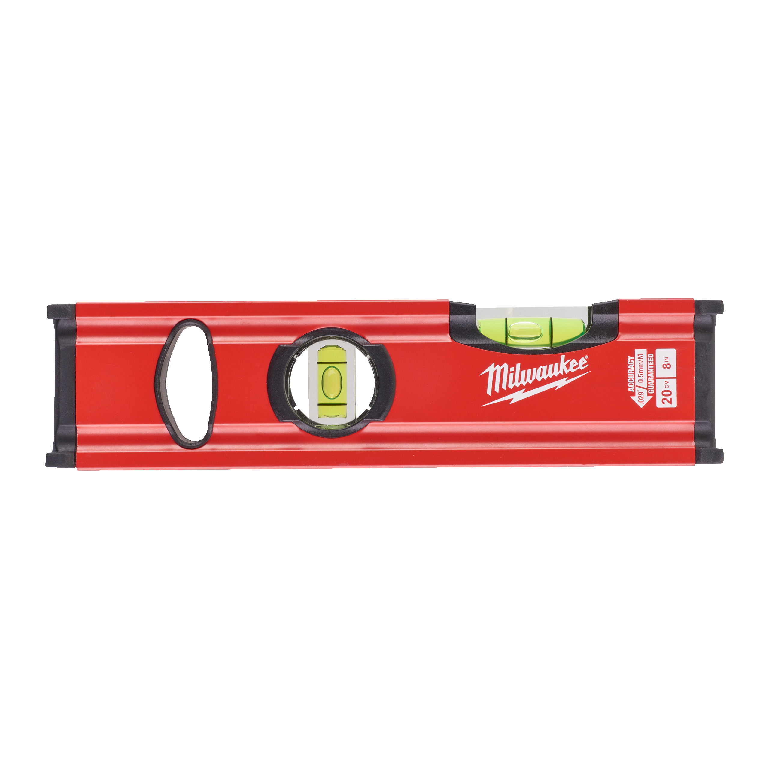 Niveau slim magnetic 20 cm MILWAUKEE ACCESSOIRES - 4932478897