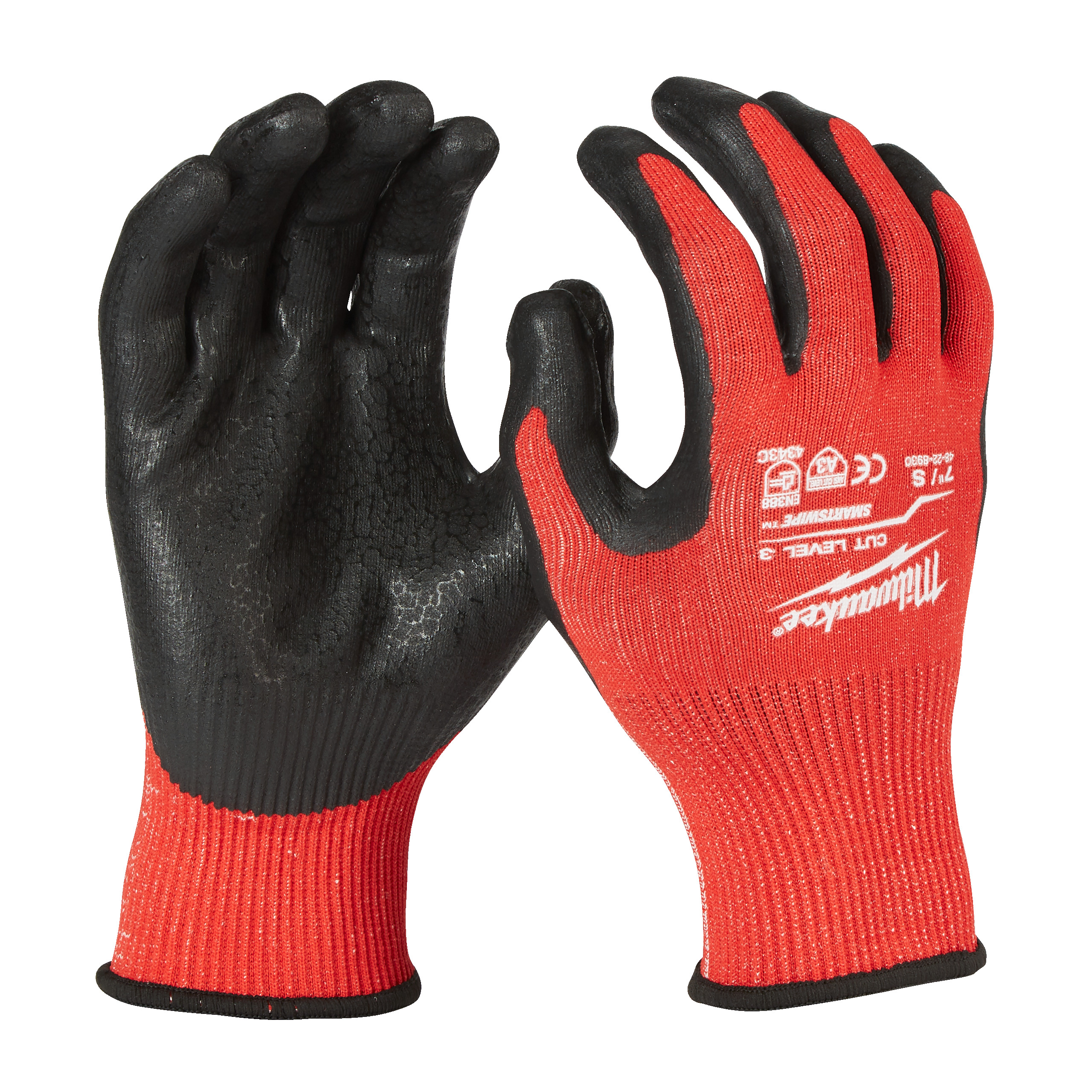 Gants anti-coupure niveau 3/c-s/7 - 1 pc MILWAUKEE EPI - 4932479715
