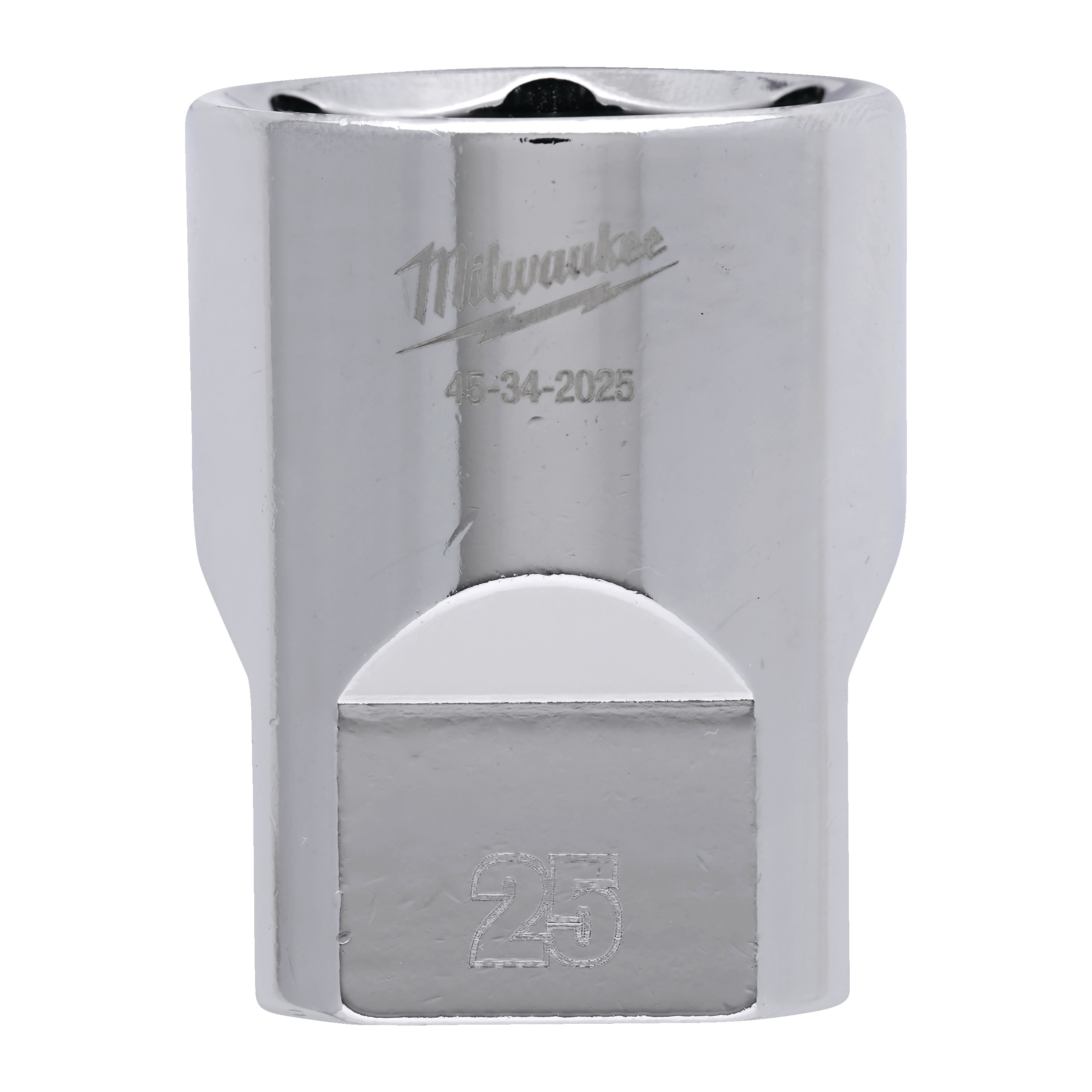 Douille a cliquet 1/2 courte 25 mm MILWAUKEE ACCESSOIRES - 4932480023