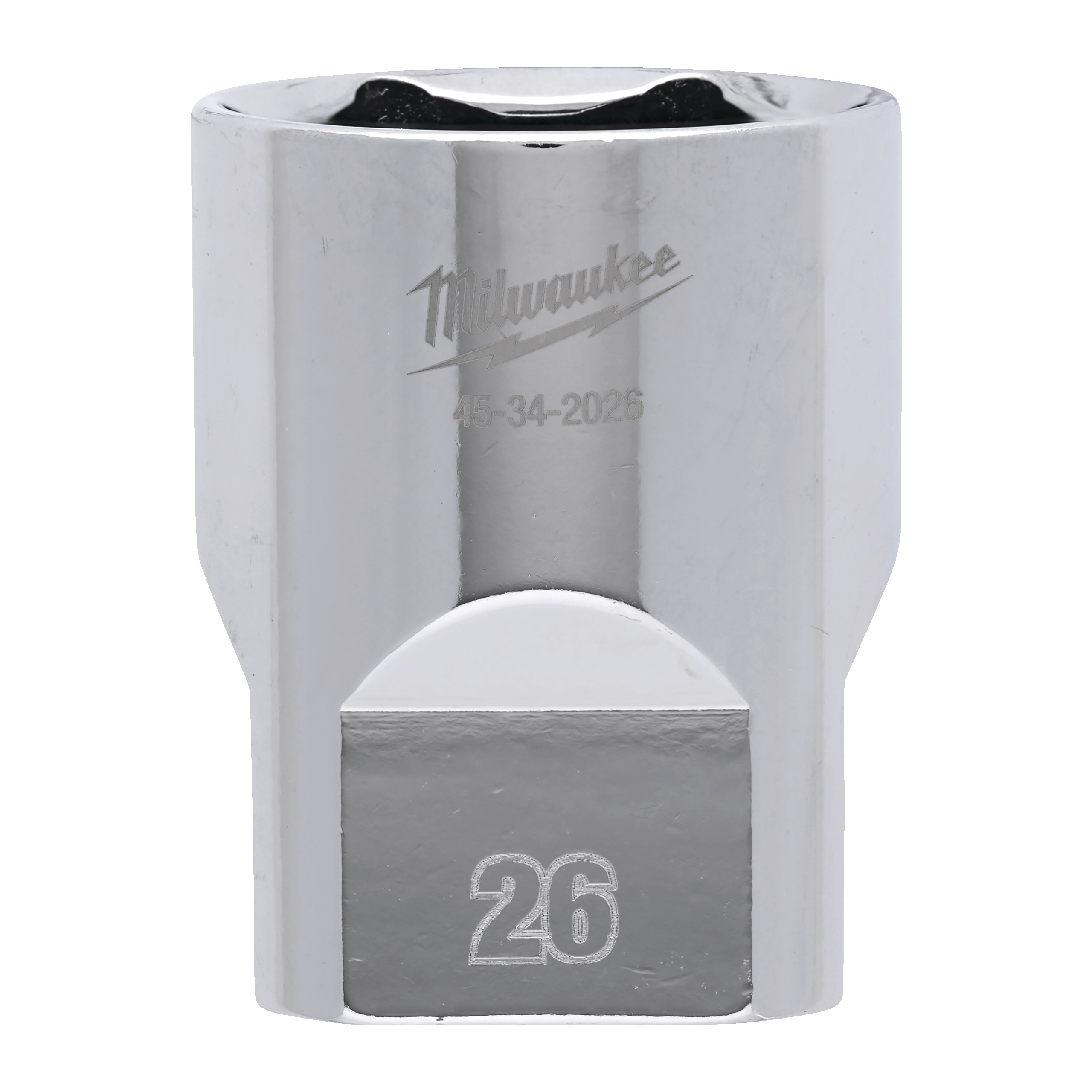 Douille a cliquet 1/2 courte 26 mm MILWAUKEE ACCESSOIRES - 4932480024