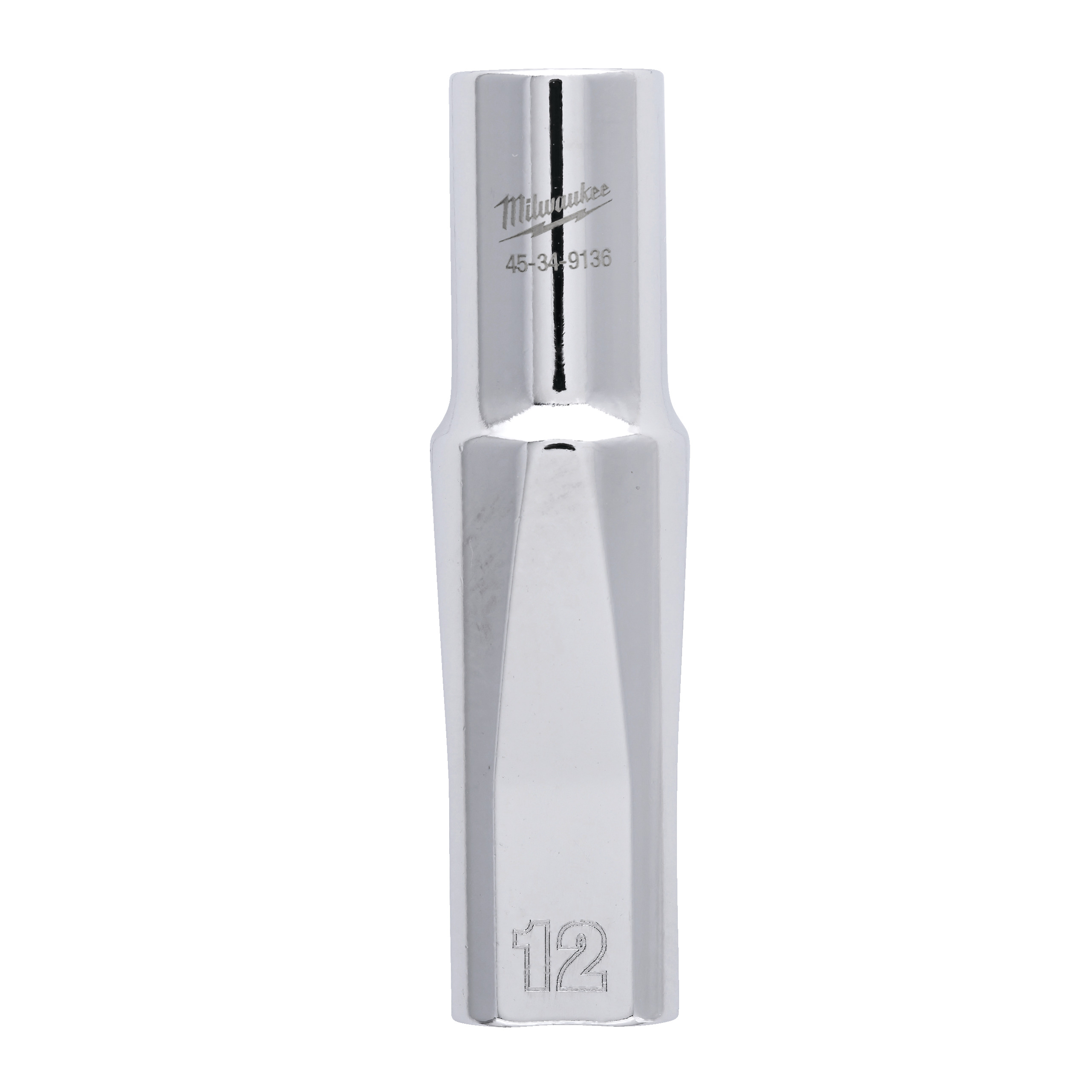 Douille a cliquet 1/2 longue 12 mm MILWAUKEE ACCESSOIRES - 4932480032