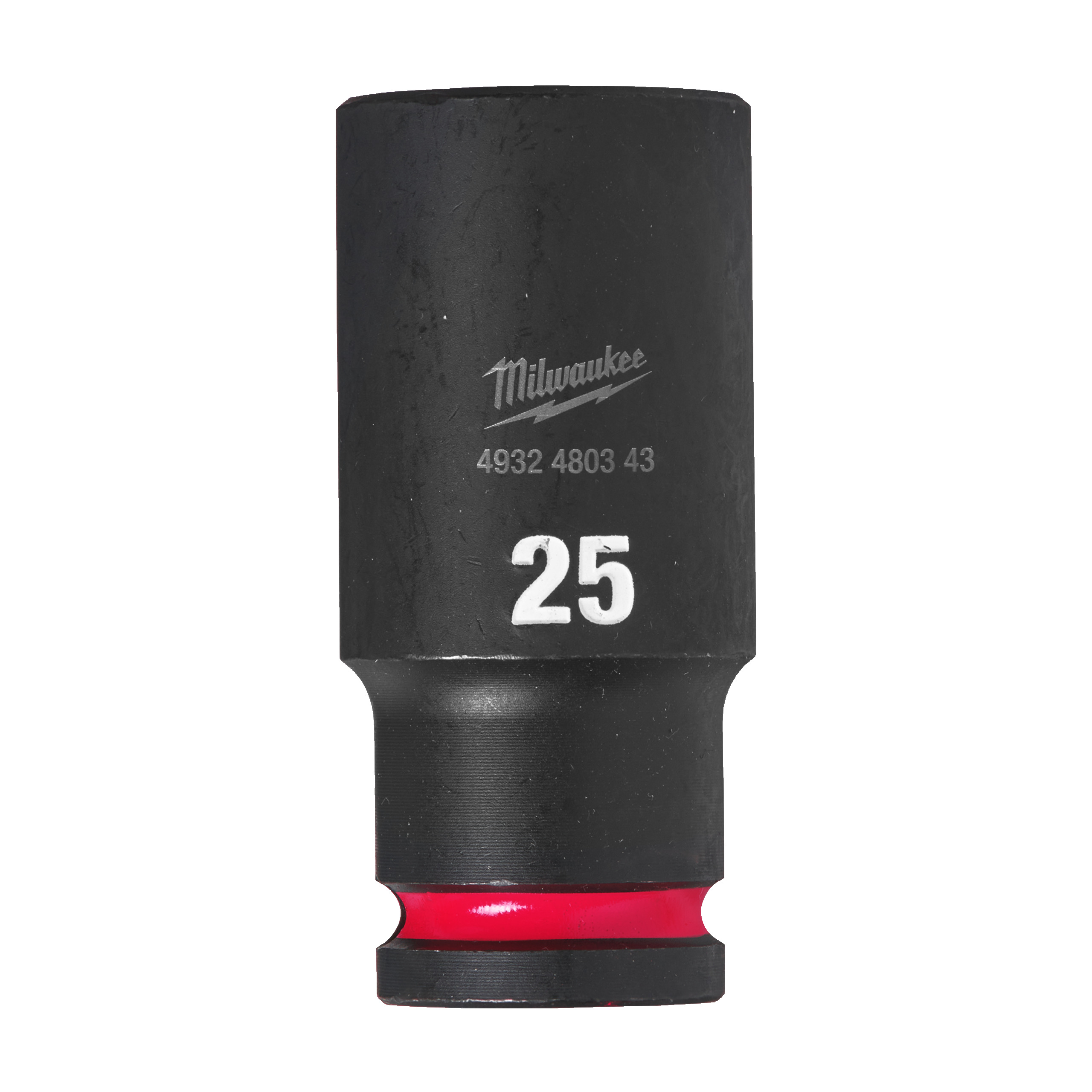 Douille shockwave 1/2 hex longue 25 mm MILWAUKEE ACCESSOIRES - 4932480343