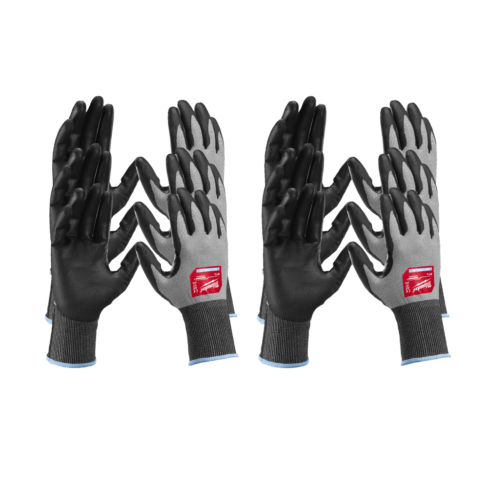 GANTS HI-DEX ANTI-COUPURE 3/C - S/7 12PCS - Blister MILWAUKEE EPI - 4932480511