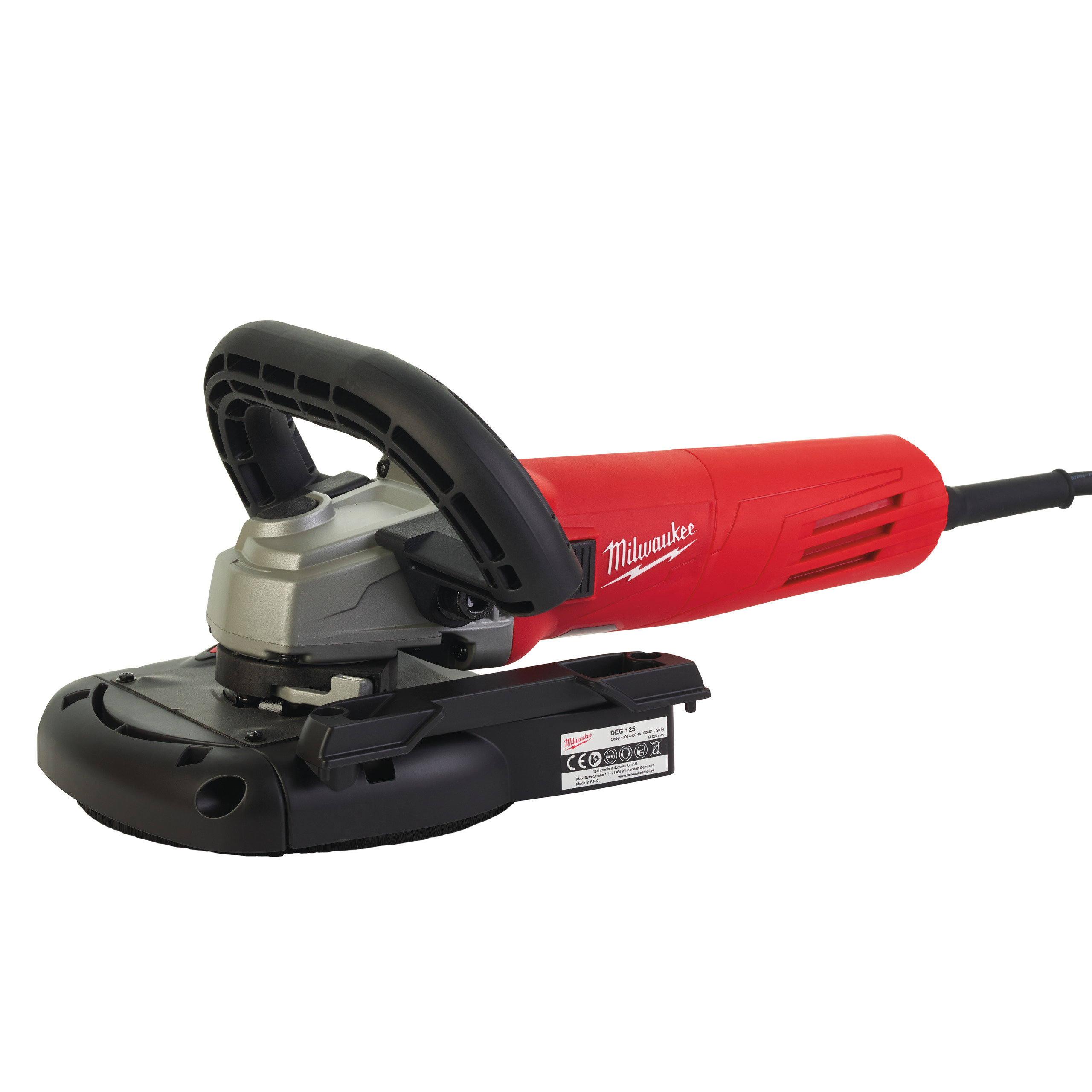 MEULEUSE D'ANGLE 1200 W, SURFAÇAGE + Carter de surfaçage MILWAUKEE - 4933448030