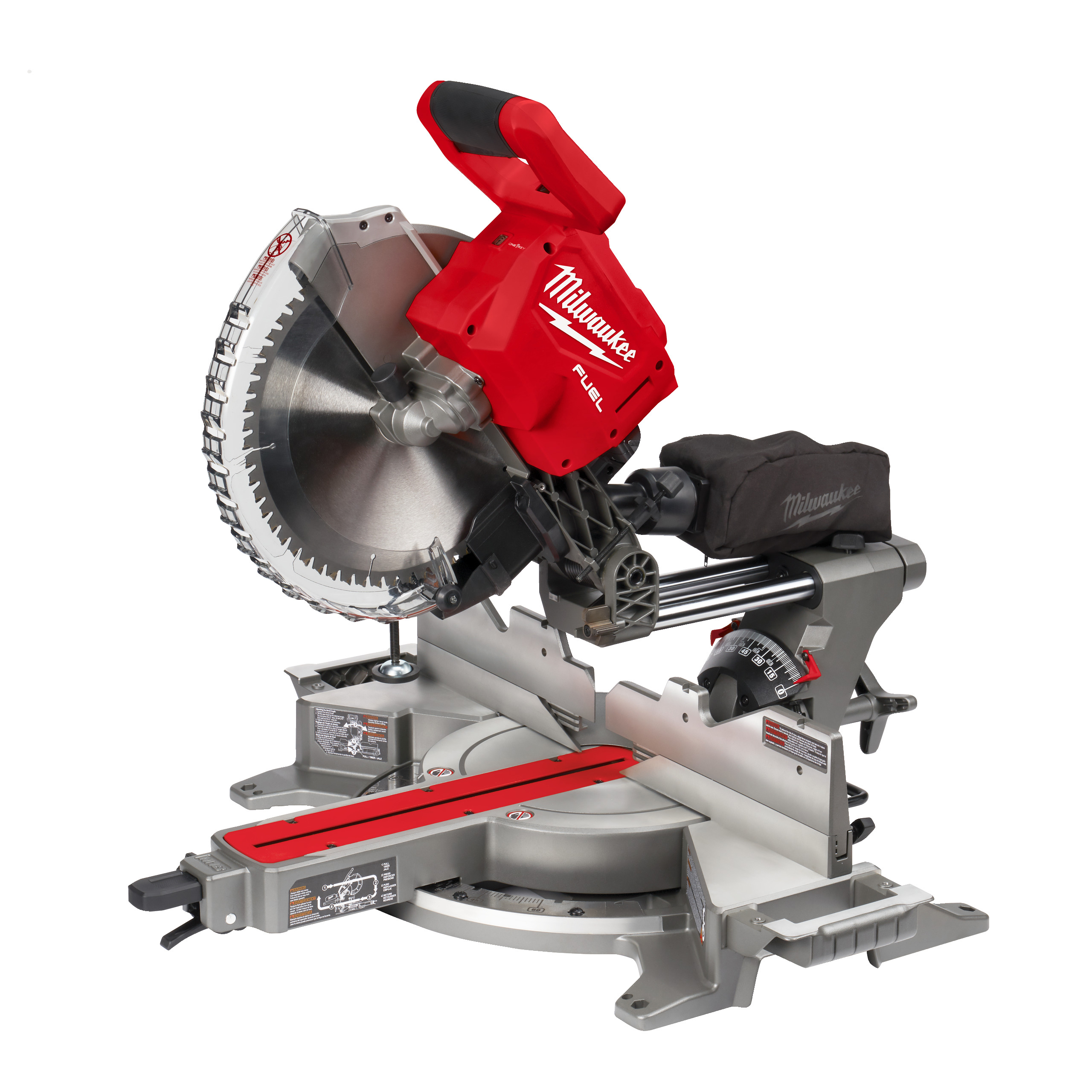 Scie à onglet Radiale FUEL ONE KEY / 18V / 305mm, sans batterie, 1 lame carbure 305mm MILWAUKEE - 4933471205