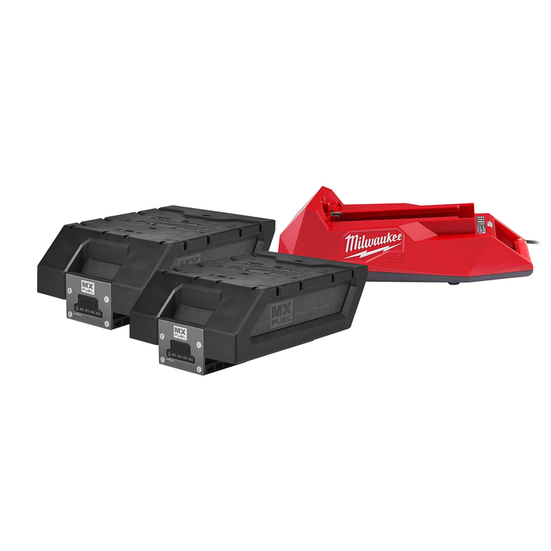 Kit 2 batteries 6 AH MX FUEL et chargeur MILWAUKEE 4933479160 Kit 2 batteries 6 AH MX FUEL et chargeur MILWAUKEE 4933479160