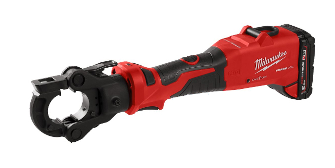Sertisseuse hydraulique MILWAUKEE 60KN M18 avec 2 batteries 2Ah 4933479684