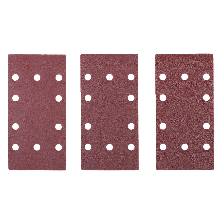 Assortiment RYOBI TSA10 10 abrasifs 1/3 feuille auto-agrippants - 5132002610