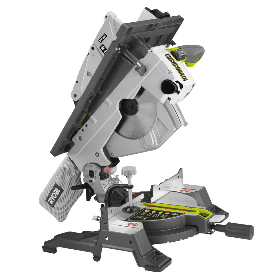 Combiné scie sur table / coupe d'onglets RYOBI RTMS1800-G 1 800 W - 5133002152