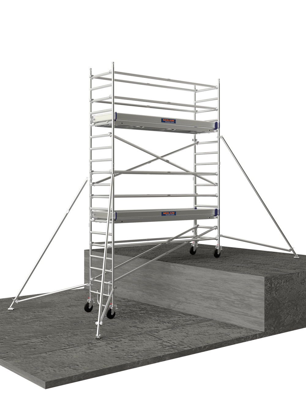 ÉCHAFAUDAGE NEOLIUM 300 LINE TRAVAIL À 4 M - TUBESCA COMABI - 02923802