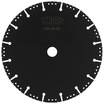 Disque diamant FONTE & PVC pour tronçonnage - sciage électro-portatif 180x3x22,23 TYROLIT - 102811