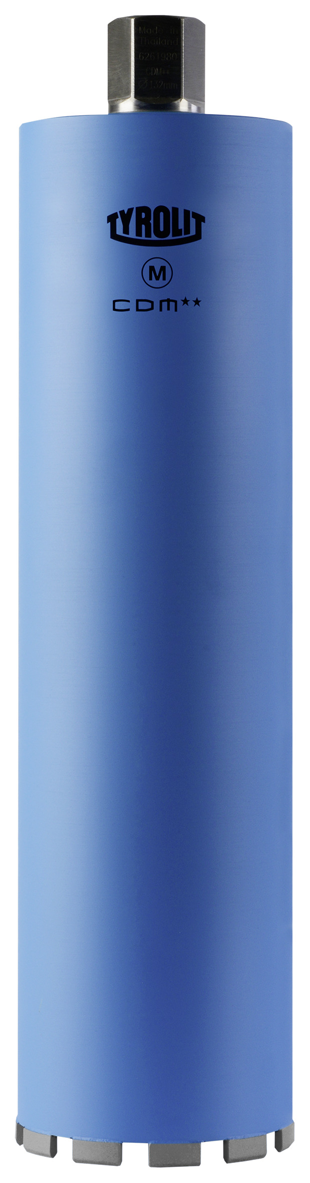 Couronne diamant béton pour carottage sous arrosage diam. 81x300xR1/2' STANDARD TYROLIT - 34269464