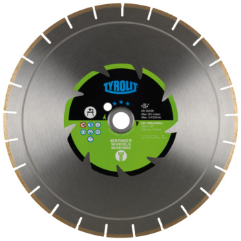 Disque diamant marbre pour scies surtable diam. 300x2,4x35 PREMIUM TYROLIT - 5684