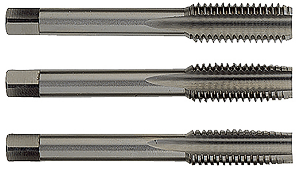Jeu de 3 tarauds main Standard HSS -M -DIN 352 -6H / Ø: 5 X 0.8 TIVOLY - 1050051050080