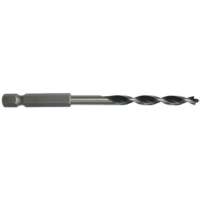 Foret bois 3 pointes Shock Serie -Queue hexagonale (Blister) / L: 94 Ø: 4 TIVOLY - 10803720400