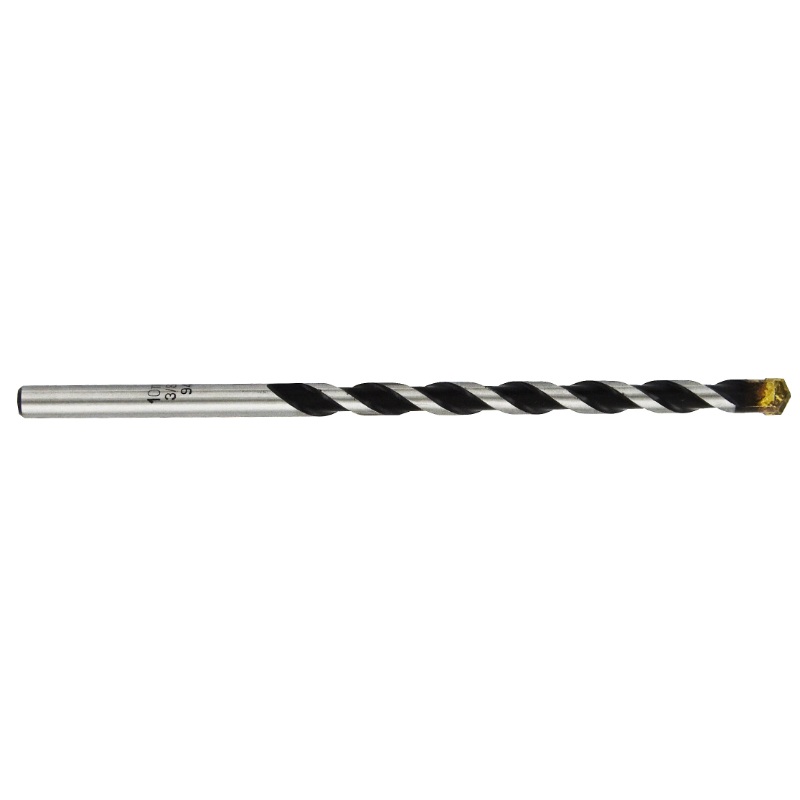 Foret bétons L200mm -Plaquette carbure affûtée diamant -Queue cylindrique / L: 200 Ø: 8 TIVOLY - 10913220800